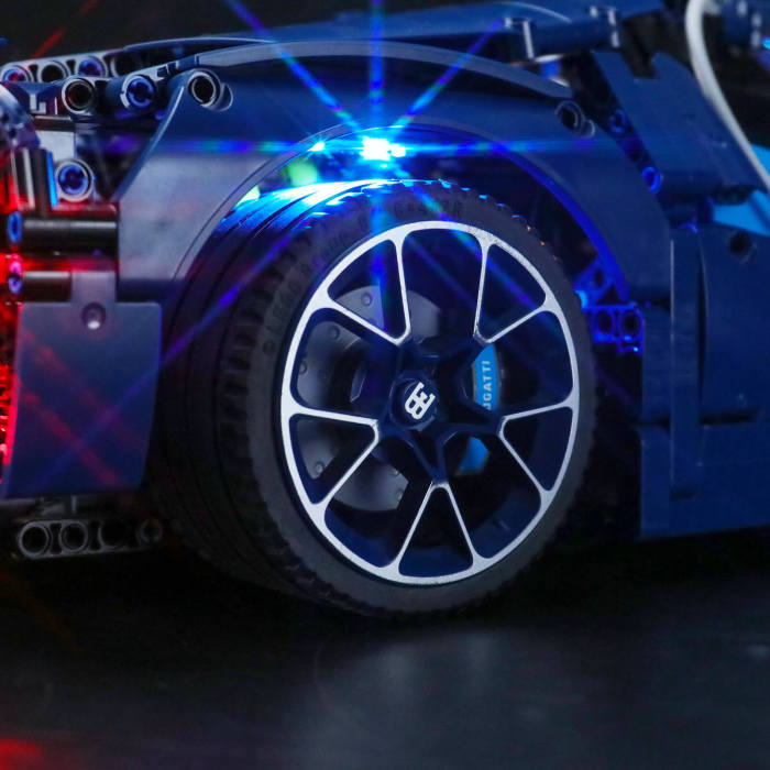 Light Kit For Bugatti Chiron 3 (With Remote)