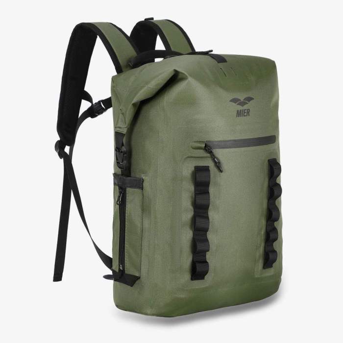 Waterproof Backpack Sack Roll-Top Closure Dry Bag