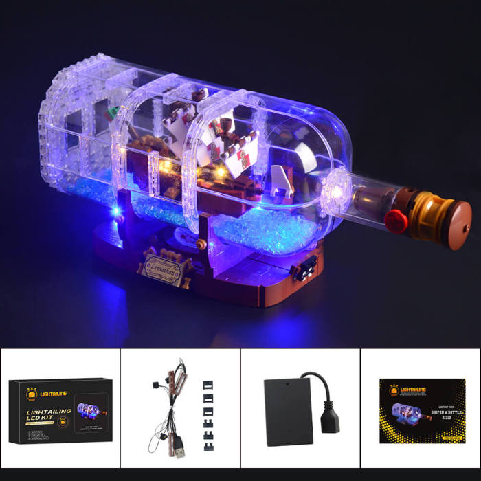 Light Kit For Ship In A Bottle 3