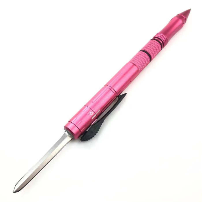 Self-Defense Pen Writable Hidden Otf Knife Gift Pen