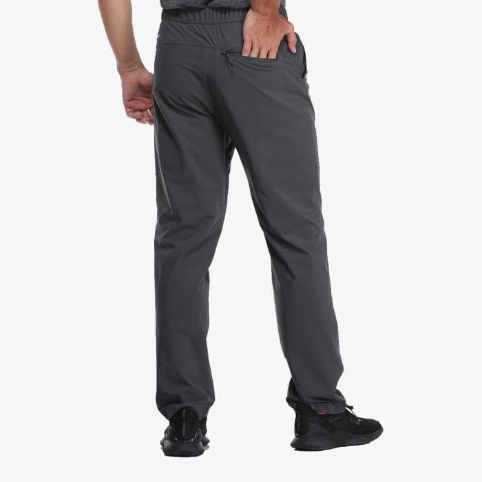 Men Lightweight Hiking Pants Stretch Travel Jogger Trousers