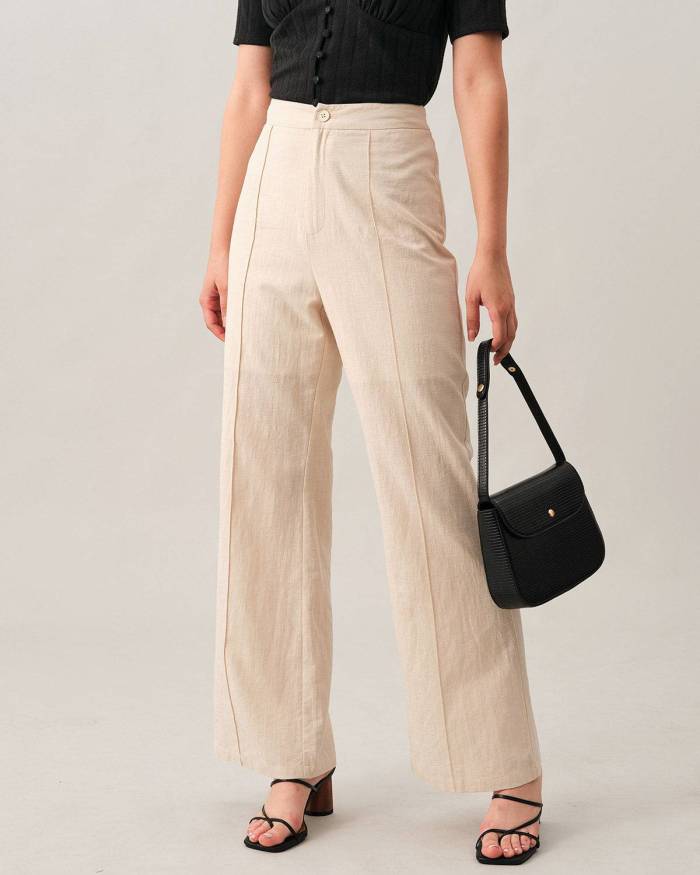 The High Waisted Flare Leg Pants