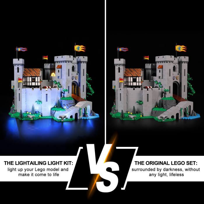 Light Kit For Lion Knights' Castle 5