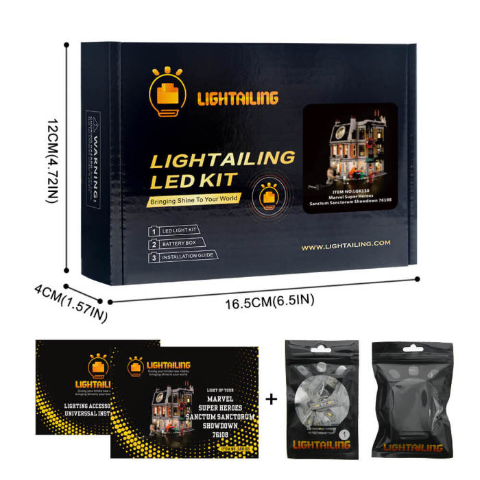 Light Kit For Sanctum Sanctorum Showdown 8
