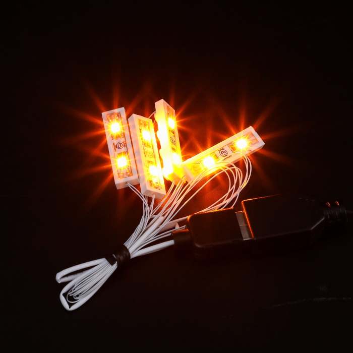 1X4 Lego Blocks Led  Four-In-One  Strip Lights（In Many Colors）