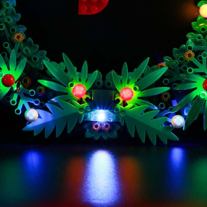 Light Kit For Christmas Wreath 2-In-1 6