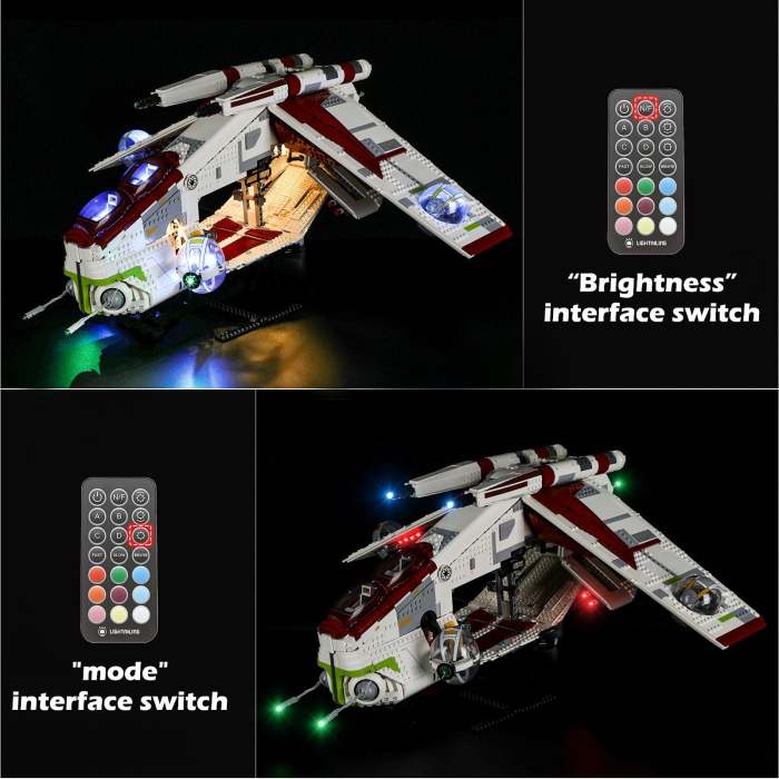 Light Kit For Republic Gunship™ 9(With Remote)