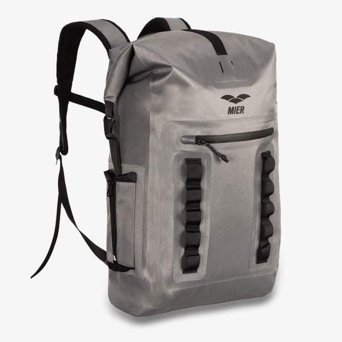 Waterproof Backpack Sack Roll-Top Closure Dry Bag