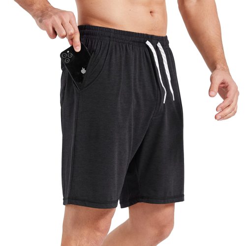 Men Ultra-Soft Athletic Running Shorts With 4 Pockets