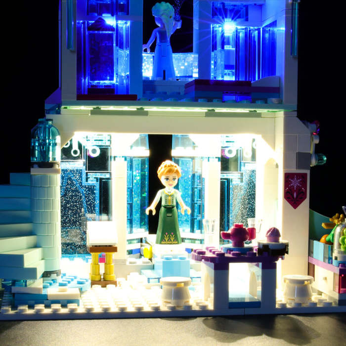 Light Kit For Frozen Elsa'S Magical Ice Palace 8