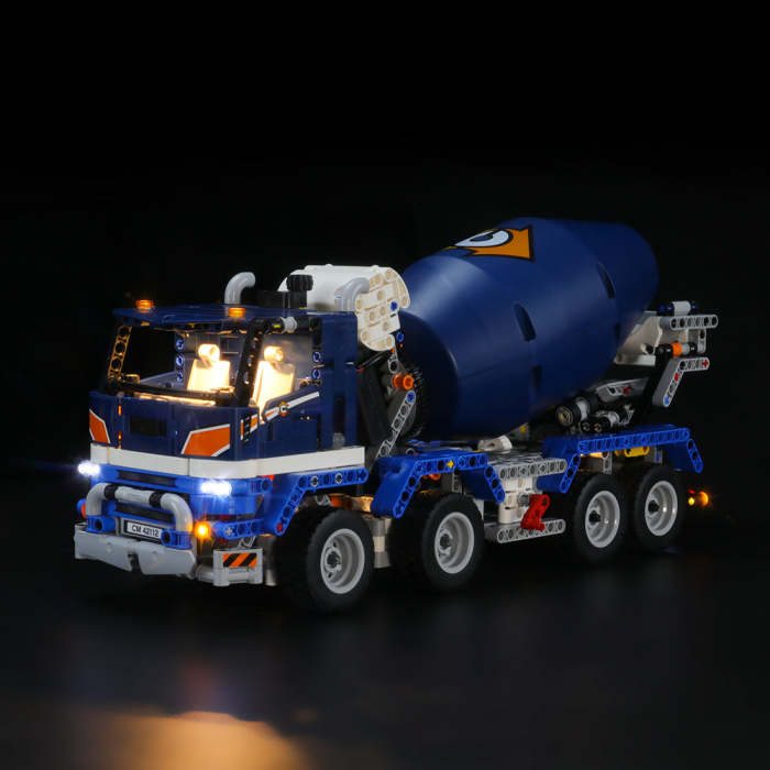 Light Kit For Concrete Mixer Truck 2