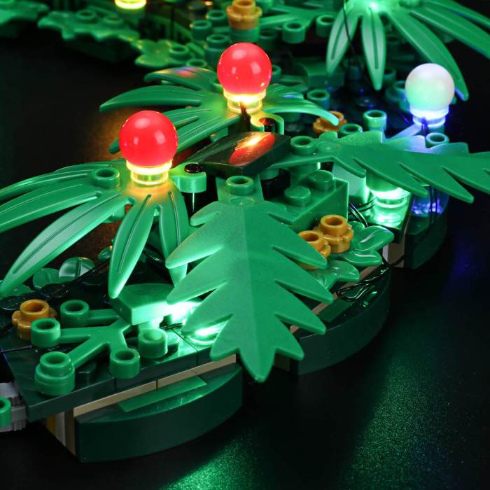Light Kit For Christmas Wreath 2-In-1 6
