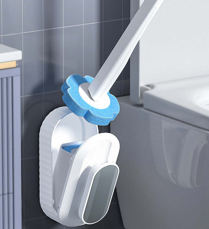 All-Round Cleaning Toilet Brushes-Hanging Design