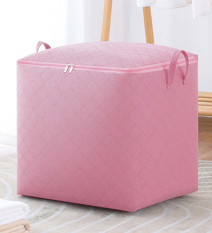 Oxford Fabric Clothes Storage Box With Steel Frame