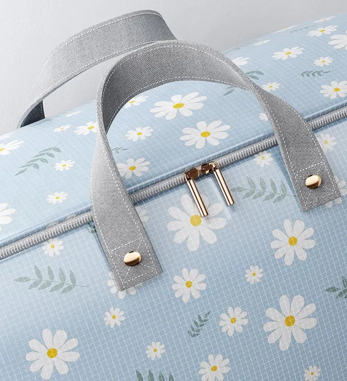Clothing Storage Bags With Handle And Zipper