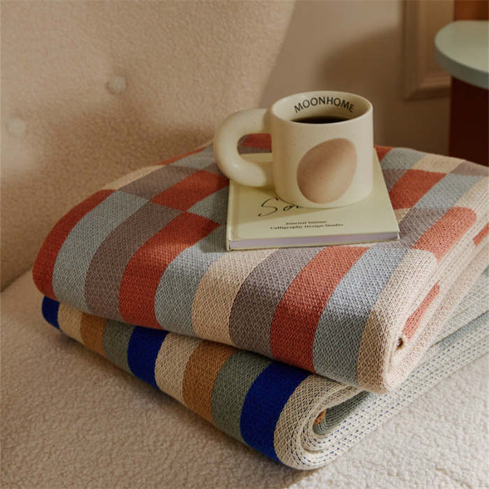 Four Seasons Nordic Type A Cotton Knit Blanket