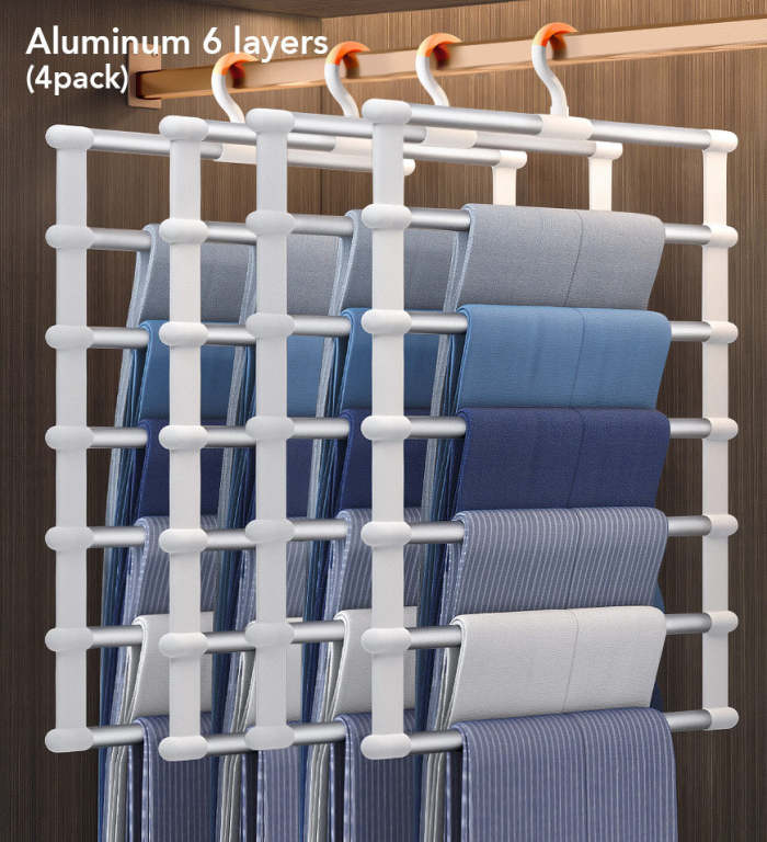 Pants Hangers For Closet Storage
