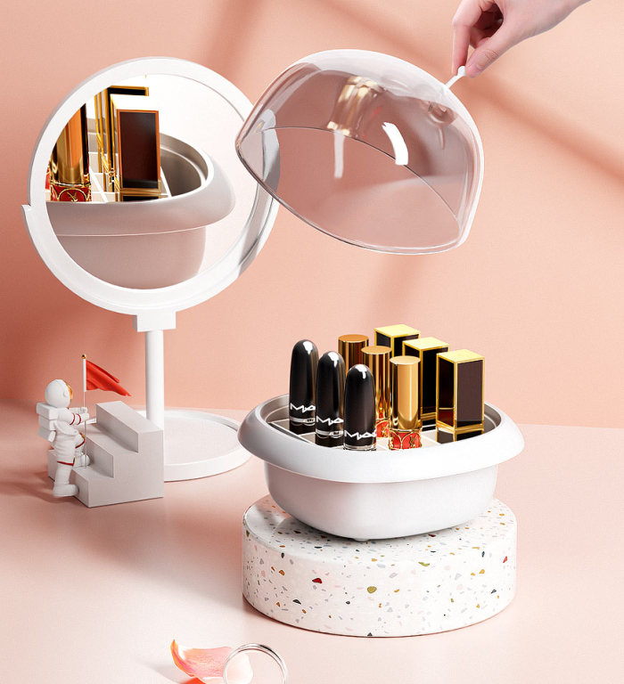 Astronaut Styling Cosmetic Storage Box & Lipstick Storage Kit