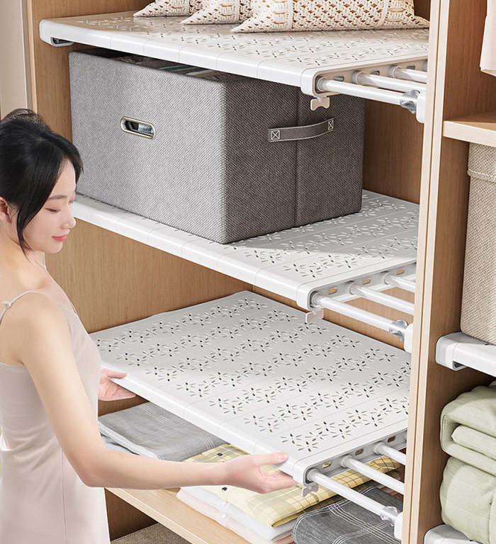 Adjustable Wardrobe Storage Shelves