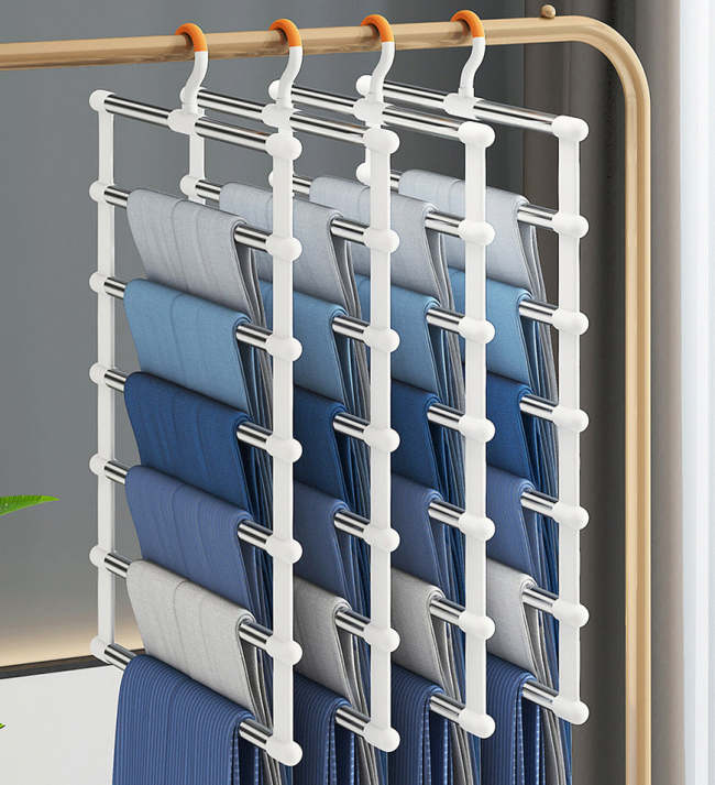 Pants Hangers For Closet Storage