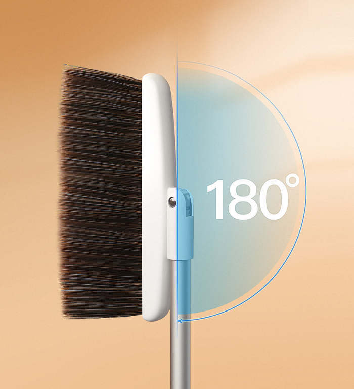 Household Magnetic Suction  U-Shaped Broom Dustpan Set
