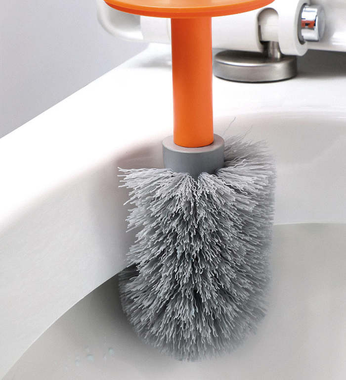 Toilet Bowl Brush And Holder Set For Bathroom