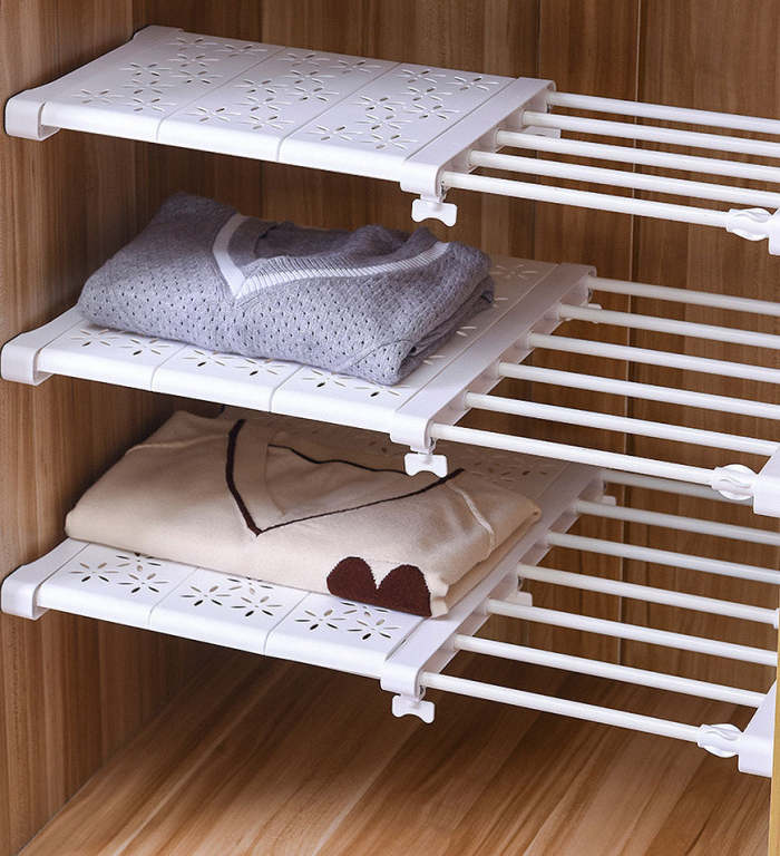 Adjustable Wardrobe Storage Shelves