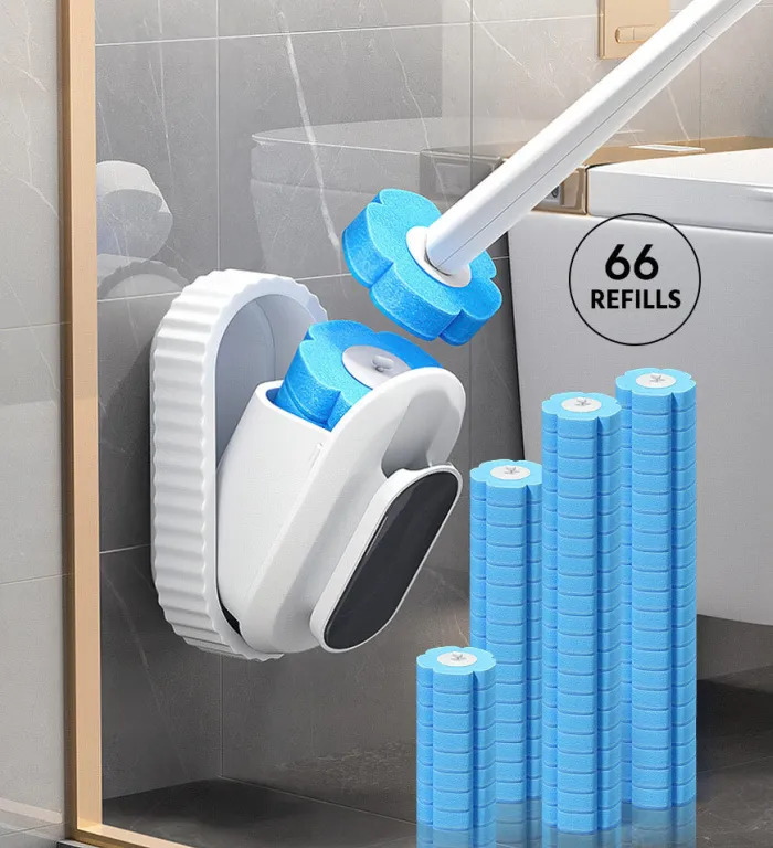 All-Round Cleaning Toilet Brushes-Hanging Design