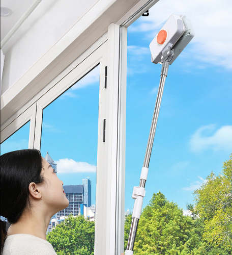Rectangle Double-Sided Magnetic Telescopic Rod Window Cleaner