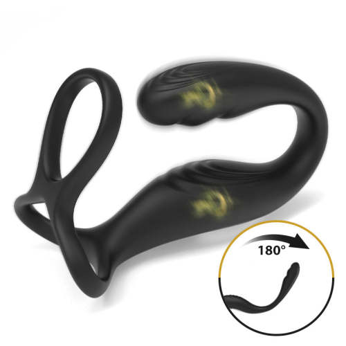 [Pre-Sale 30 Days] Reyer Wearable Prostate Massager 10 Quiet Vibrations  Dual Cock Ring