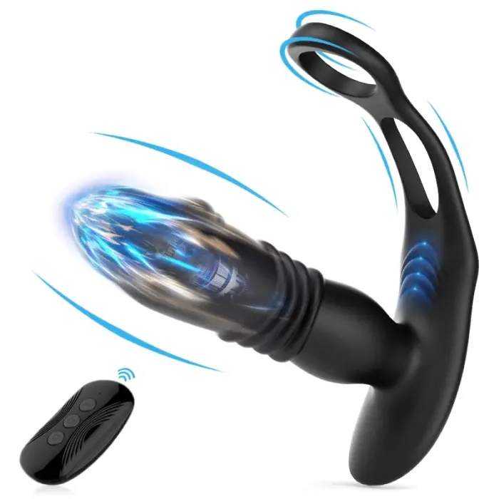 [Sale] Saul Glans 3 -Thrusting & 12 -Vibrating Cock Rings Prostate Massager