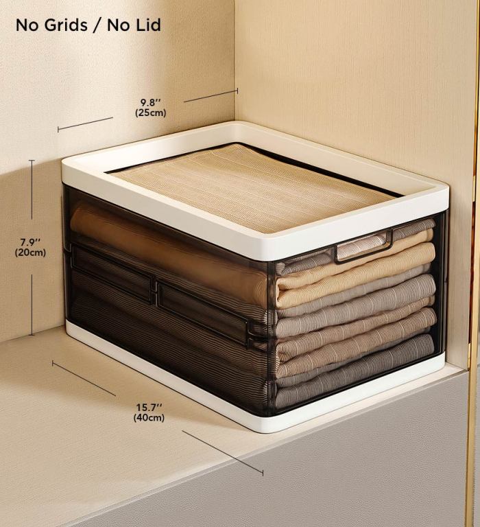 Layered Compartment Clothes Organizer