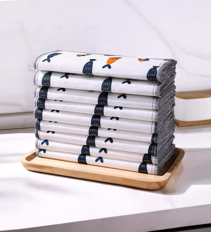Cotton Kitchen Towels Reusable Cloth