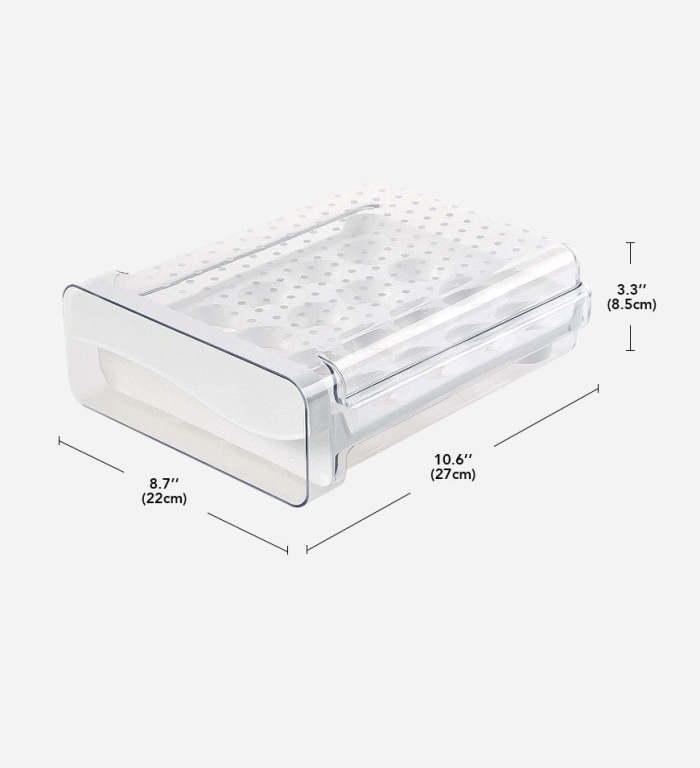 Sealed Drawer Type Egg Holder For Refrigerator