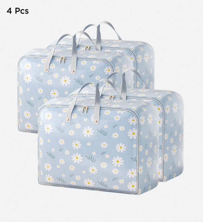 Clothing Storage Bags With Handle And Zipper
