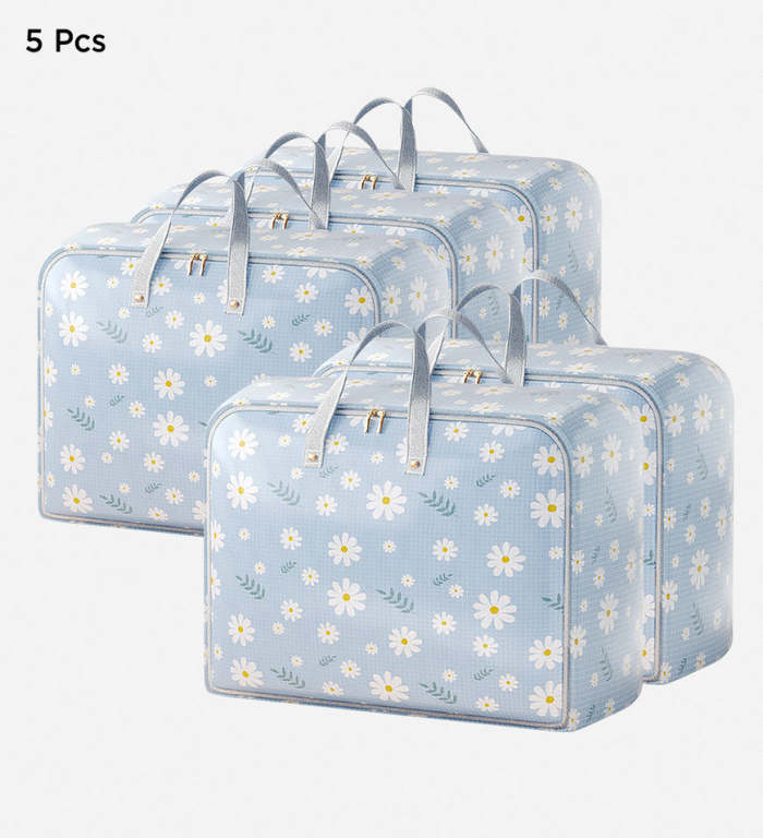 Clothing Storage Bags With Handle And Zipper