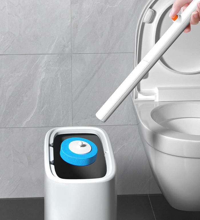 Disposable Toilet Cleaning System With Refill