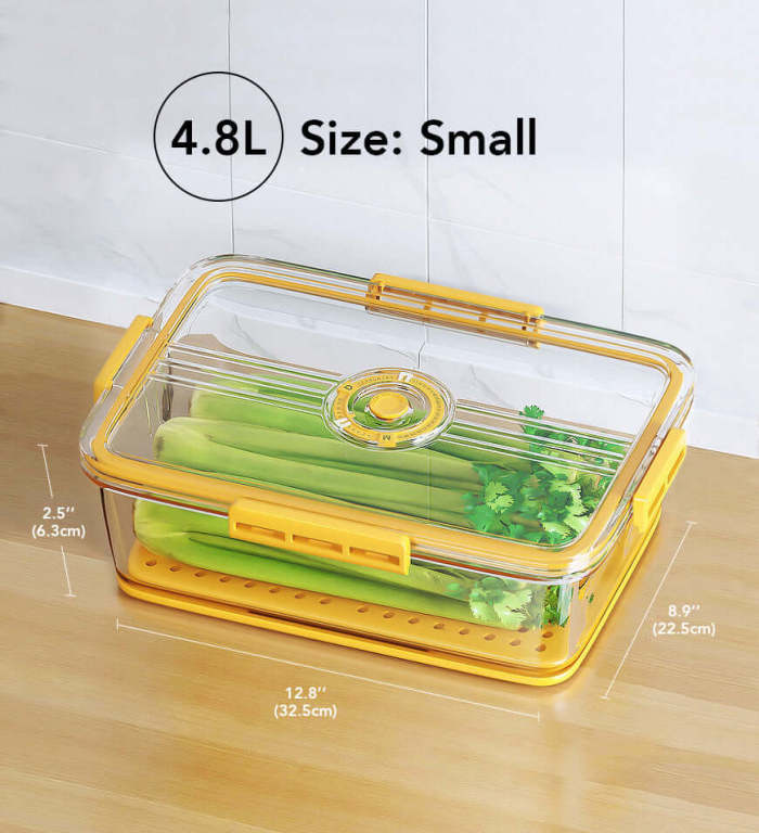 Seal Timer Food Container