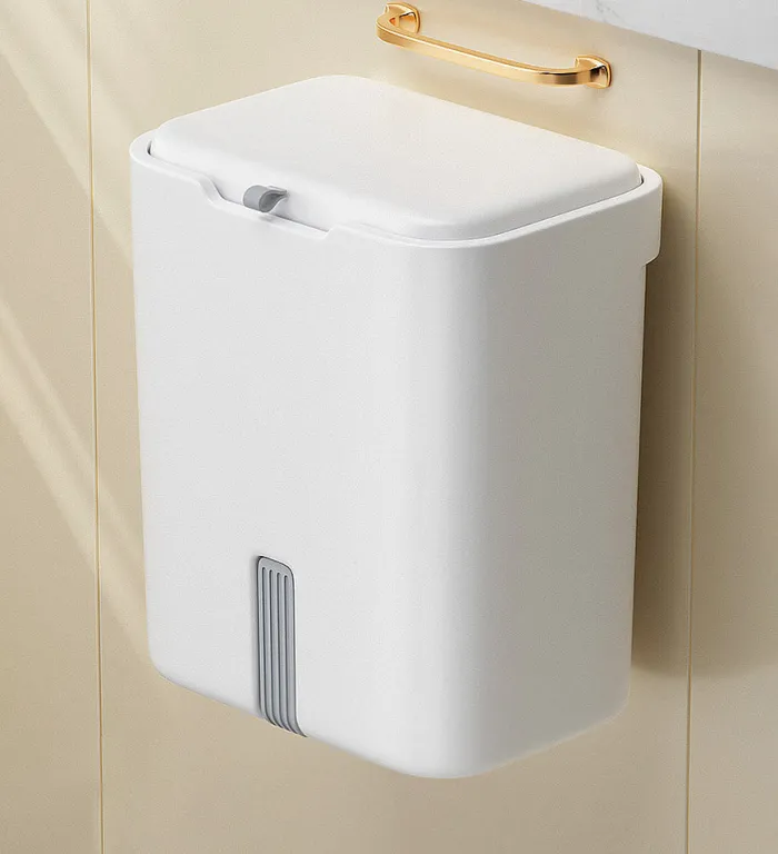 Wall Mounted Compost Bin With Lid