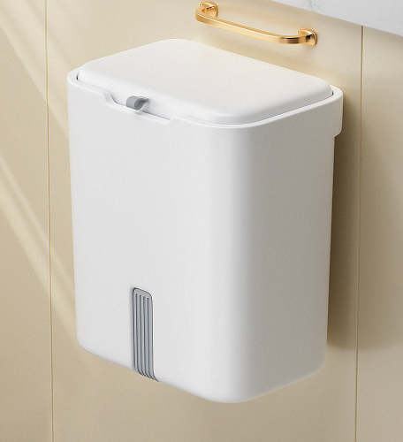 Wall Mounted Compost Bin With Lid