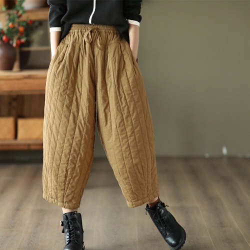 Winter Retro Warm Thickened Pants