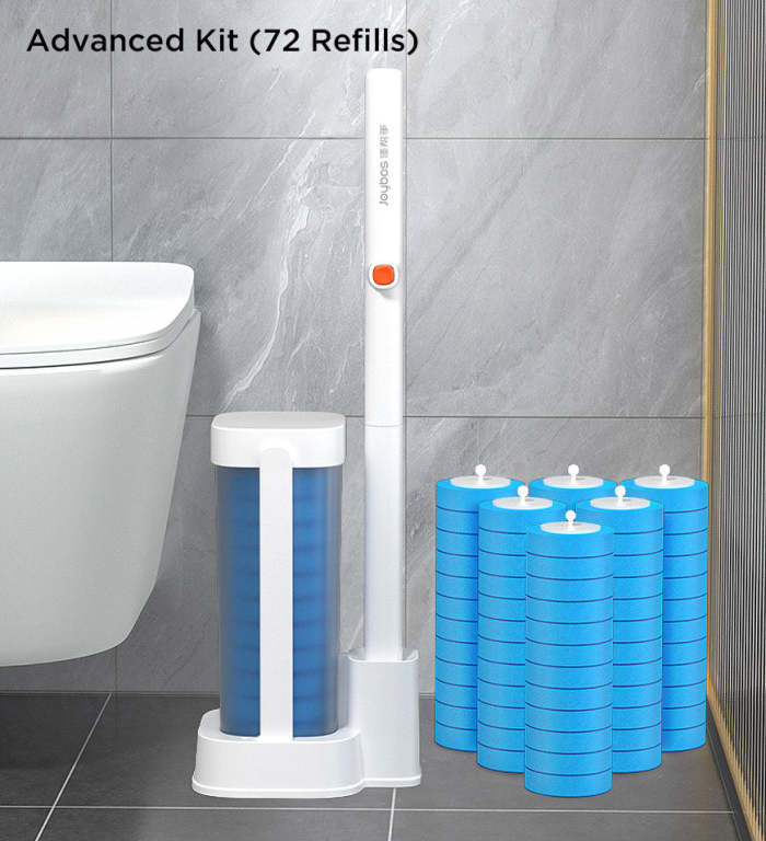 Disposable Toilet Cleaning System With Refill