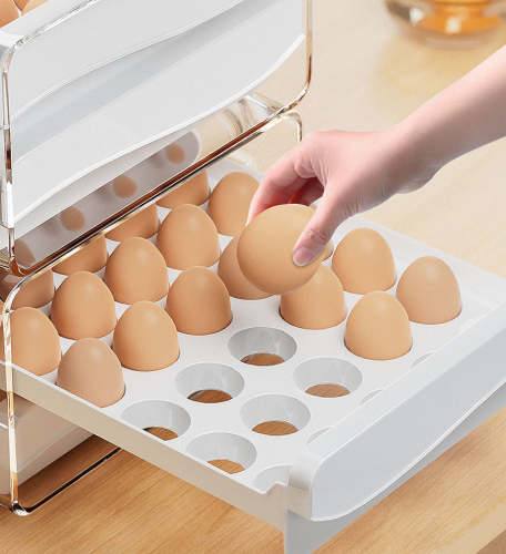 Sealed Drawer Type Egg Holder For Refrigerator