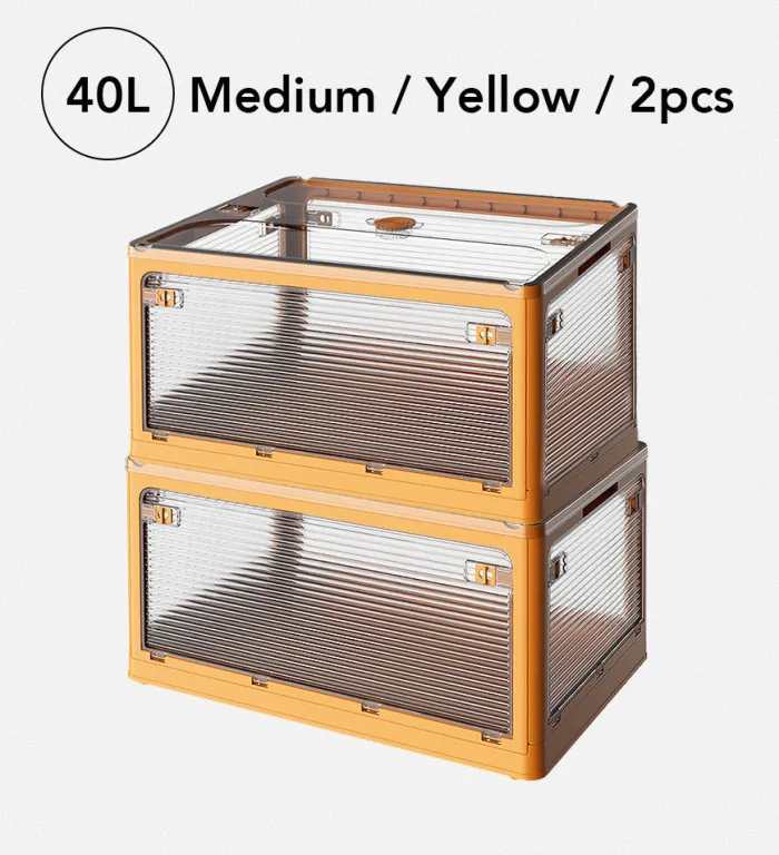 Multifunctional Foldable Transparent Storage