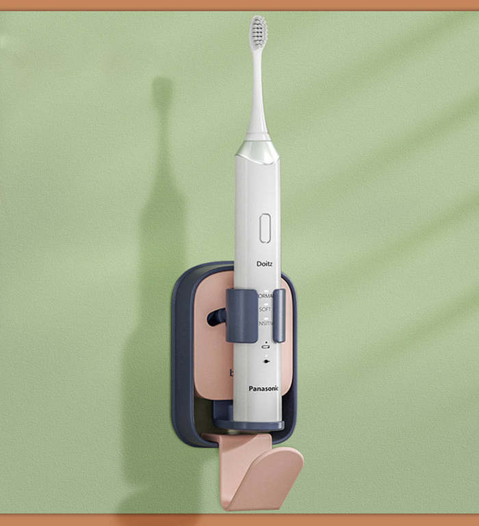 Wall-Mount Electric Toothbrush Holder