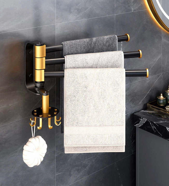 Luxury Swing Arm Towel Bar