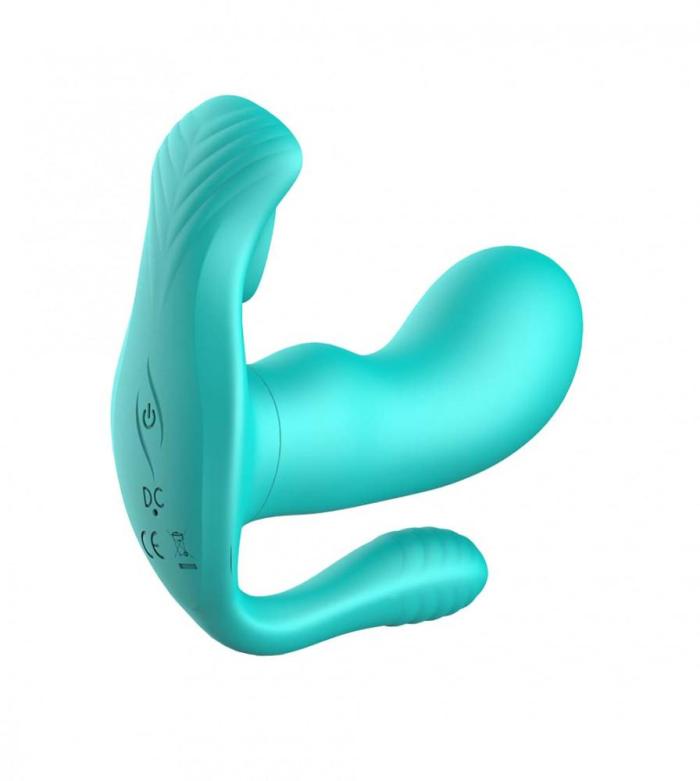 3 In 1 9 Modes Tongues Remote Control Wearable Anal Vibrators