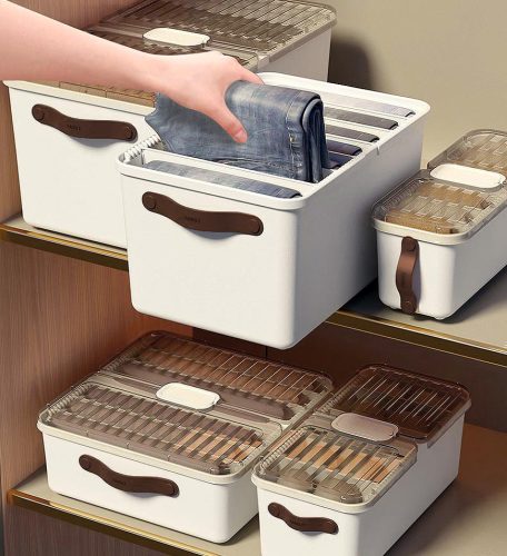 Compartmentalized Underwear Organizer Box