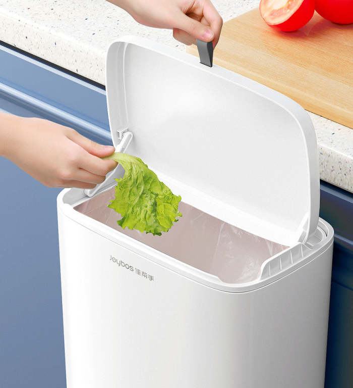 Hanging Kitchen Trash Can With Storage Box
