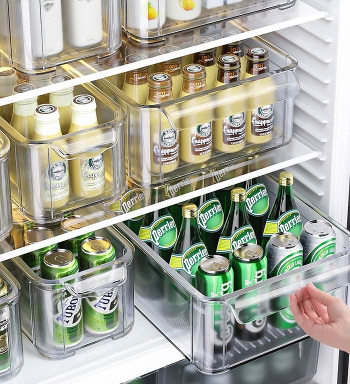 Pull-Out Refrigerator Storage Container
